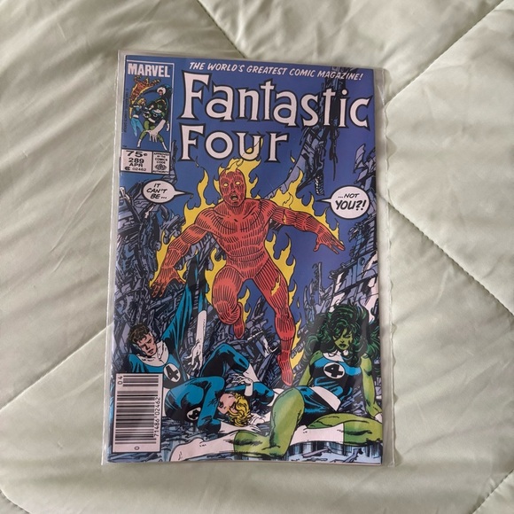 Fantastic Four #289 (1986) John Byrne Death of Basilisk FN - Picture 1 of 4